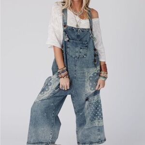 Three birds nest Women's Denim Overalls